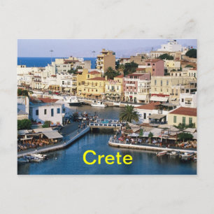 Carte postale de Crète