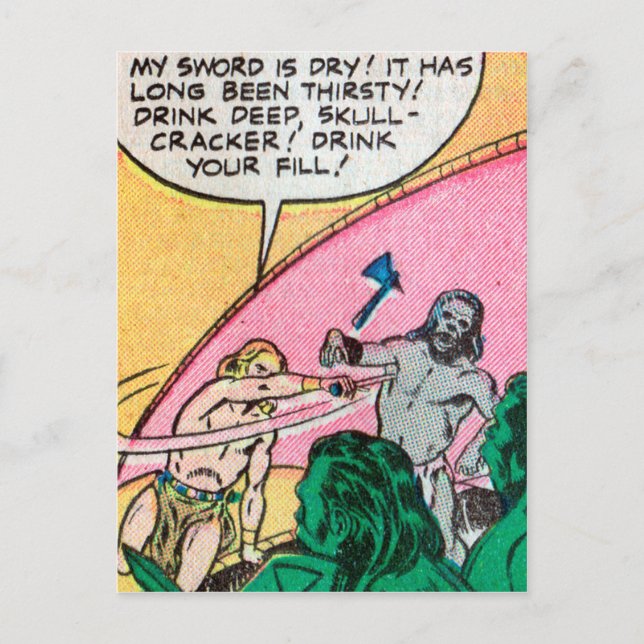 Carte postale de Crom le Barbare #2 sur 3 (Devant)