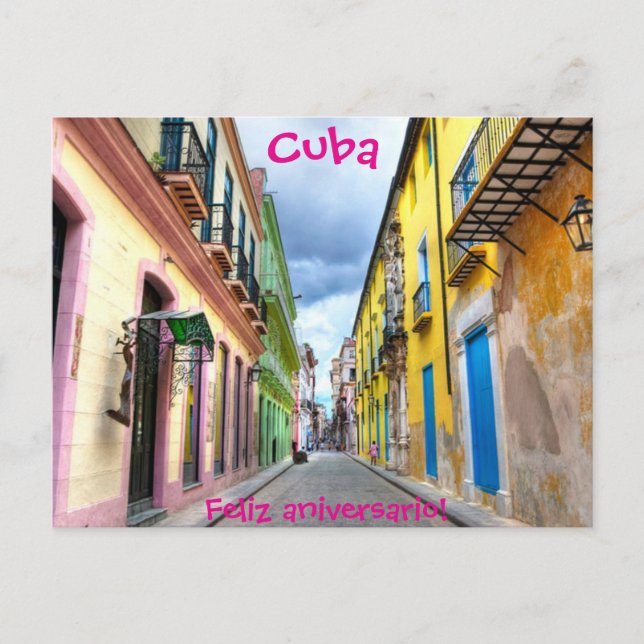 Carte postale de Cuba (Devant)