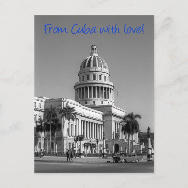 Carte Postale De Cuba avec amour (Devant)