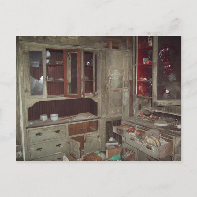 Carte postale de cuisine hantée (Devant)