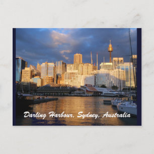 Carte postale de Darling Harbour, Sydney, Australi
