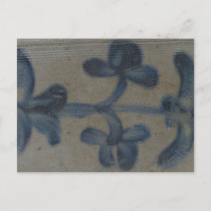 Carte postale de décoration en pierre antique