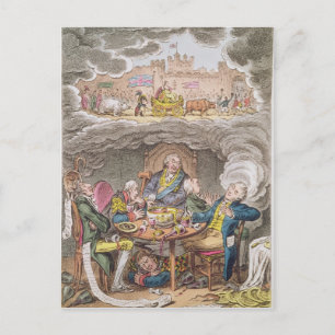 Carte Postale De délicieux rêves ! Les châteaux en l'air !