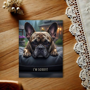 Carte postale de désolation pour Bouledogue França