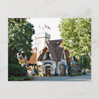 Carte postale de destination de voyage Frankenmuth