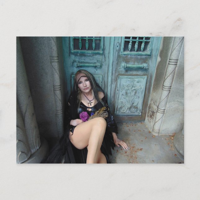 Carte postale de deuil d'étoile de Vamplified (Devant)