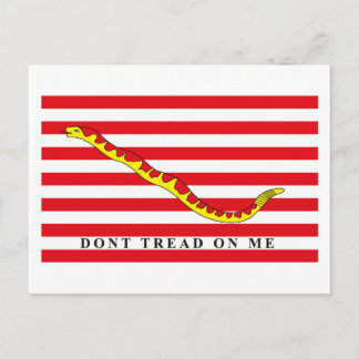 Carte postale de drapeau Jack Navy