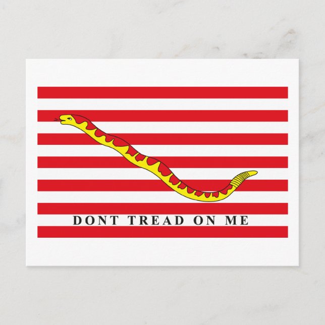Carte postale de drapeau Jack Navy (Devant)