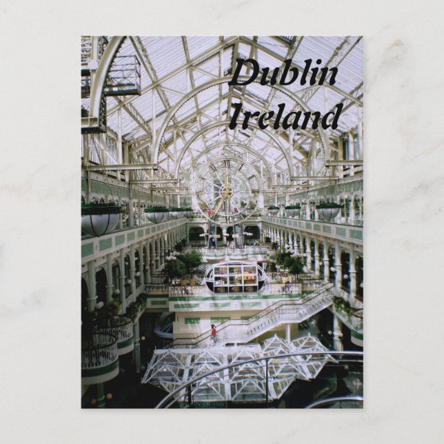 Carte postale de Dublin, Irlande (Devant)