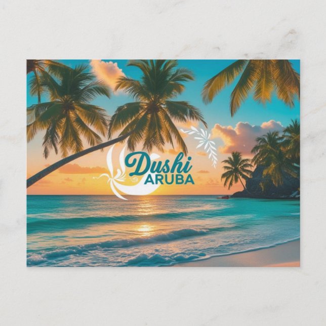 Carte postale de Dushi Aruba (Devant)