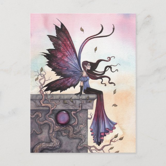 Carte postale de fantaisie de fée de rêve d'améthy (Devant)
