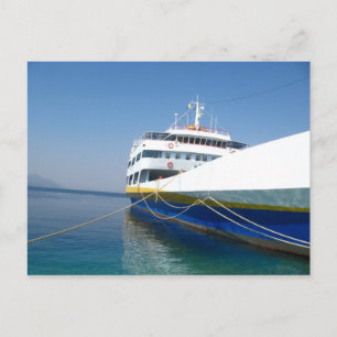 Carte postale de ferry