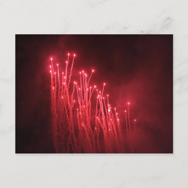Carte postale de feux d'artifice (Devant)