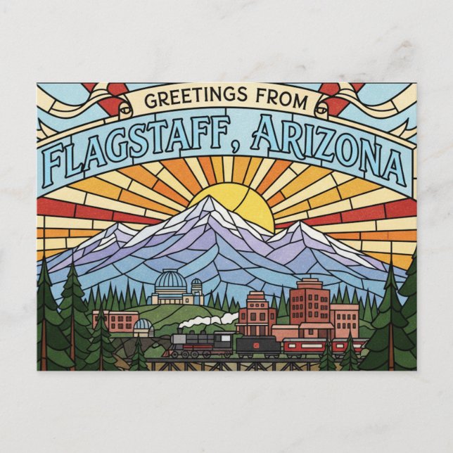 Carte postale de Flagstaff Arizona (Devant)
