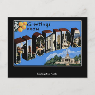 Carte postale de Floride