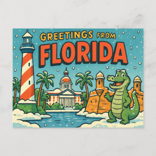Carte postale de FLORIDE