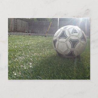 Carte postale de football