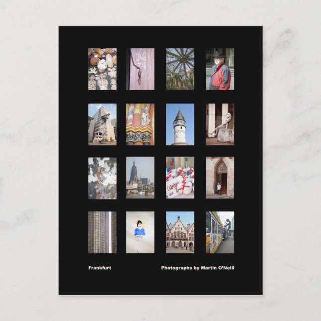 Carte postale de Francfort (Devant)