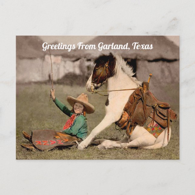 Carte postale de Garland, Texas (Devant)