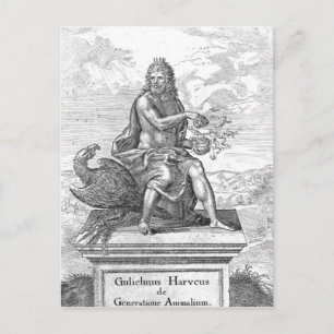 Carte Postale "De Generatione Animalium" de William Harvey
