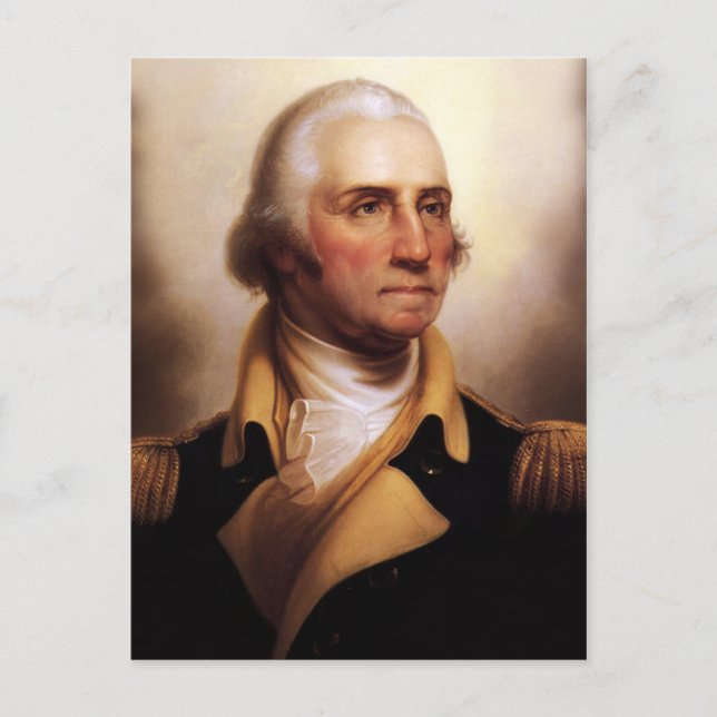 Carte postale de George Washington (Devant)