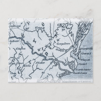 Carte postale de Georgetown Winyah Caroline du Sud