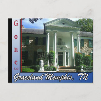 Carte postale de Graceland Memphis