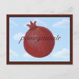 Carte postale de grenade surréaliste