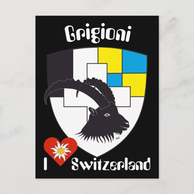 Carte postale de Grigioni Svizzera (Devant)