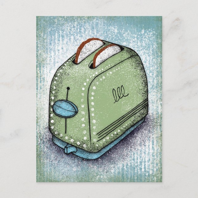 Carte postale de grille-pain (Devant)