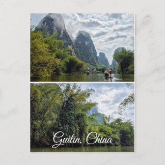 Carte postale de Guilin, Chine
