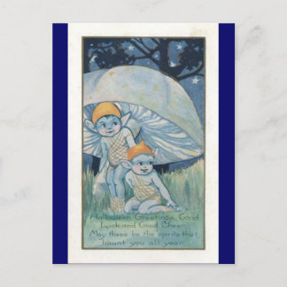 carte postale de Halloween