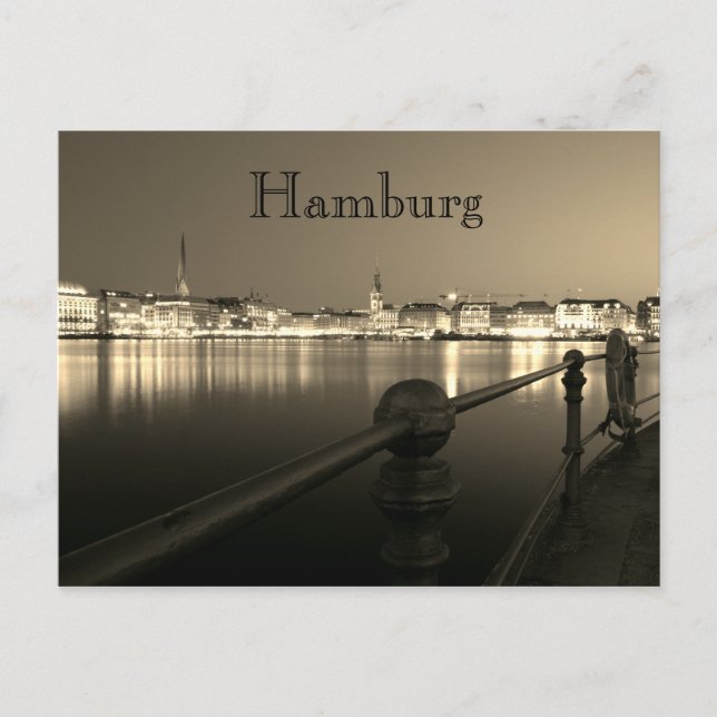 Carte postale de Hambourg (Devant)
