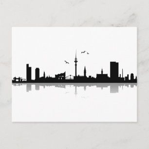 Carte postale de Hamburg Skyline