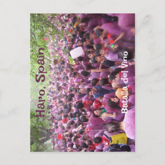 Carte postale de Haro, Espagne