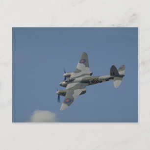 Carte Postale De Havilland Mosquito bancaire T3, preuve d'invasi