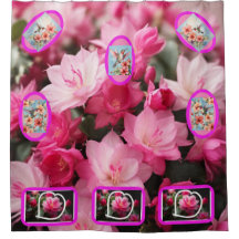 Carte postale de Hawaii Giant Flowers rideau de do