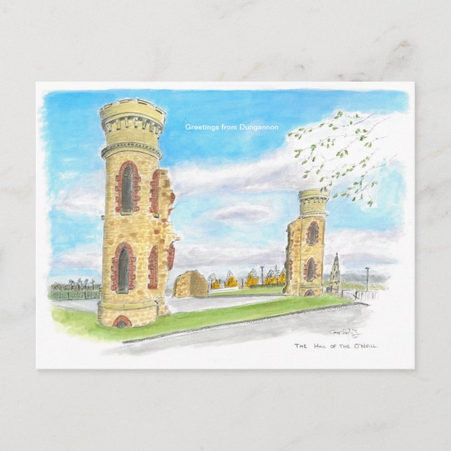 Carte postale de Hill of the O'Neill (Devant)