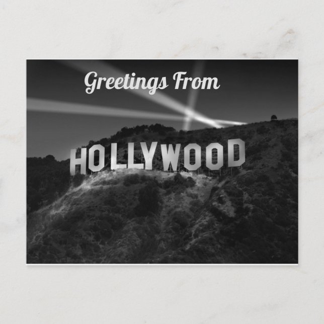 Carte postale de Hollywood (Devant)