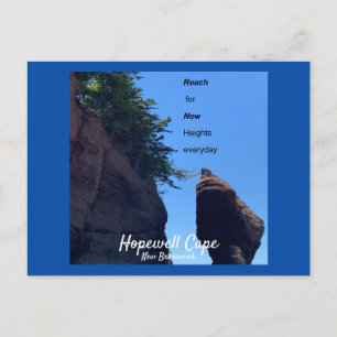 Carte postale de Hopewell Cape, Nouveau-Brunswick