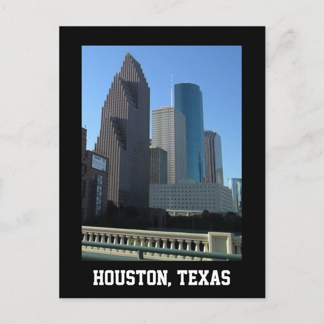 Carte postale de Houston Texas (Devant)