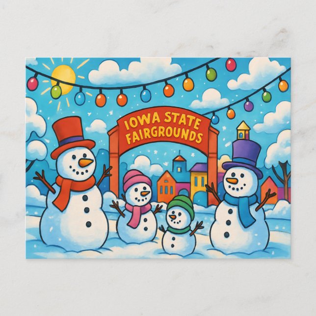 Carte postale de IOWA (Devant)