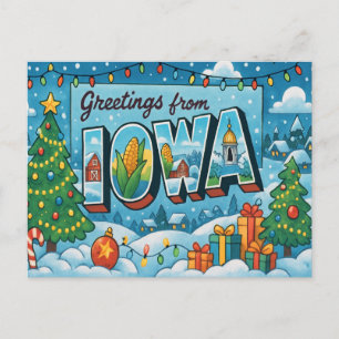 Carte postale de IOWA