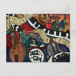 Carte postale de Jazz City