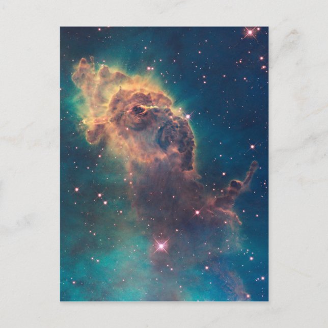 Carte postale de Jet dans la nébuleuse de Carina (Devant)