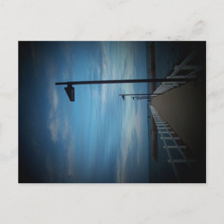 Carte postale de jetée