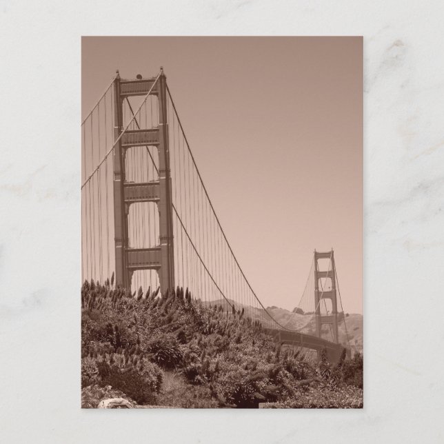carte postale de jeu de Baby Shower à San Francisc (Devant)