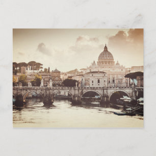 Carte postale de jeu de baby shower à Vatican City