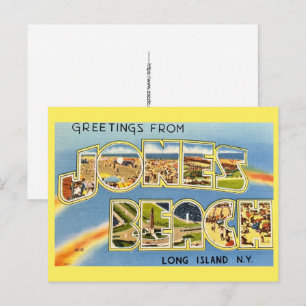 Carte postale de Jones Beach Long Island